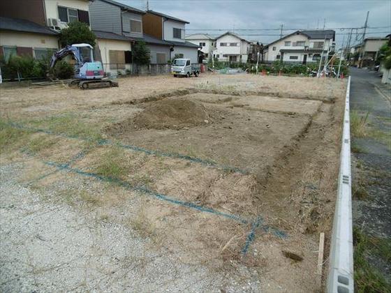 【葛城市北花内】基礎工事を着工しました①（葛城市新築）