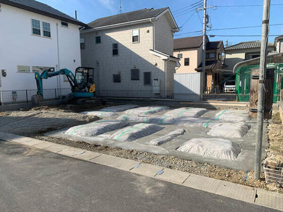 【橿原市】基礎工事に着工しました