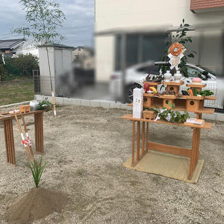 【香芝市】地鎮祭に参列しました