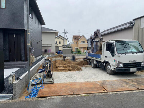 【橿原市】基礎工事が始まりました