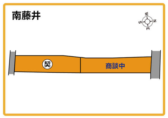 【葛城市】南藤井A号地が商談中になりました