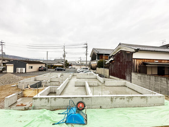 【香芝市】基礎の型枠解体が完了しました