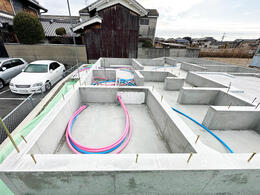 【香芝市】水道仕込み工事をしました