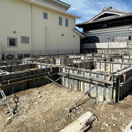 【橿原市】基礎工事が進んでいます④