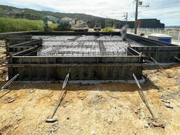 【平群町三里】基礎工事が進んでいます①