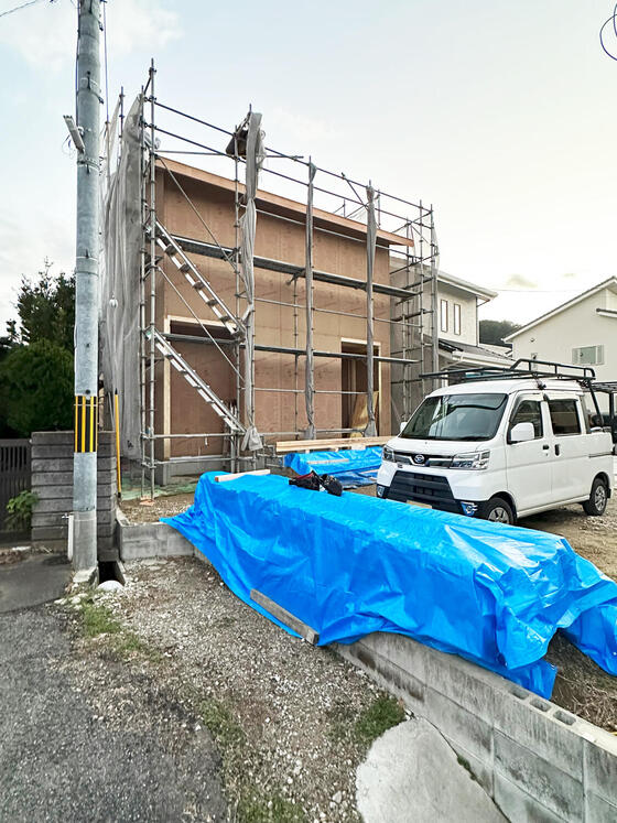 【香芝市】長期優良住宅の建物を上棟しました