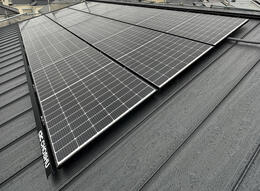 【香芝市】太陽光発電パネルを設置しました