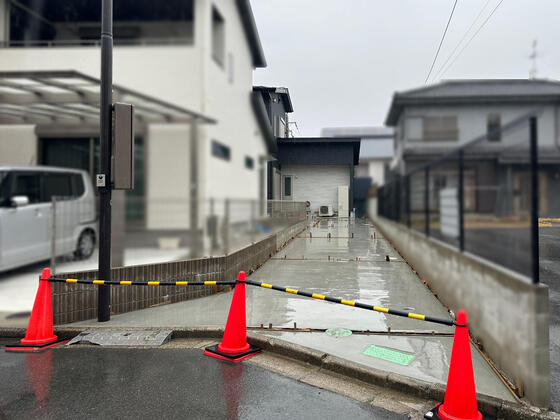 【香芝市】土間コンクリートを施工しました