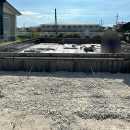 【香芝市】基礎工事が進んでいます②