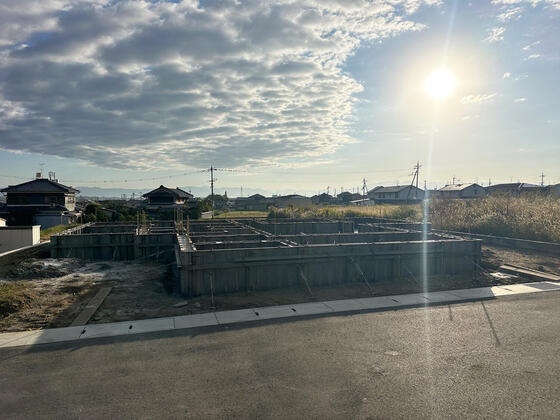 【香芝市】基礎工事が進んでいます-5