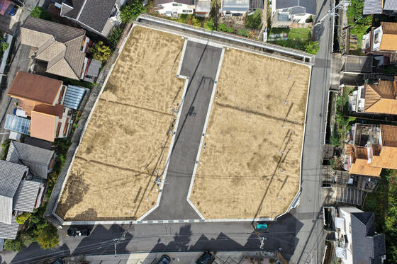 【奈良市】ドローンで分譲地を空撮しました