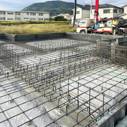 【香芝市】基礎工事が進んでいます-3