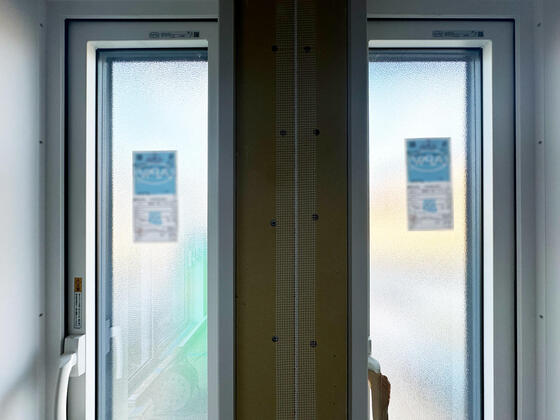 【松原市】クロスの下地処理を始めています