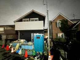 【松原市】足場を解体しました