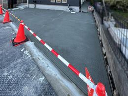 【松原市】土間コンクリートを打設しました