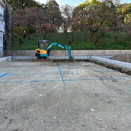 【香芝市】基礎工事が始まりました