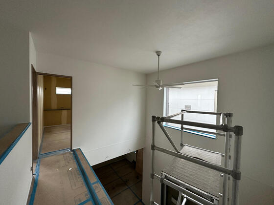 【香芝市】シーリングファンが付きました