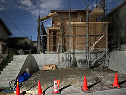 【奈良市】暖かい12月に上棟しました