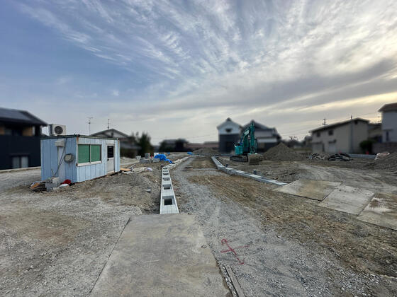 【香芝市】造成の水道工事が完了しました