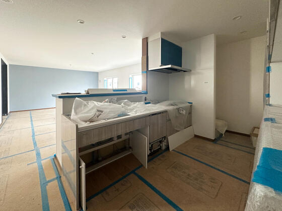 【奈良市】キッチン・カップボード・洗面化粧台・トイレを設置しました