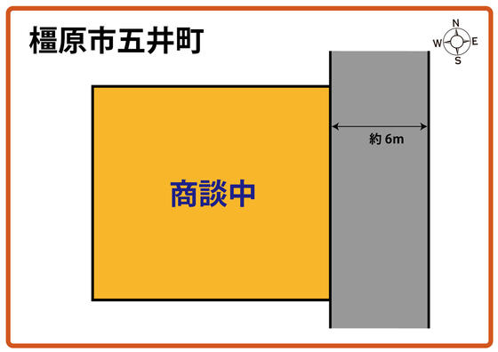 【橿原市】五井町が商談中になりました