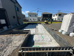 【橿原市】基礎の型枠を組みました