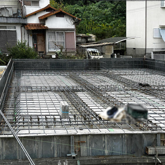 【奈良市疋田町】基礎工事が進んでいます