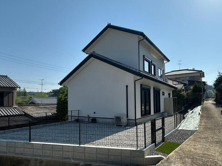 塗り壁調の外壁×パッシブデザインの家