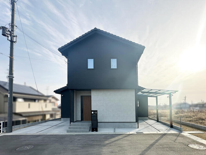 大空間土間収納のあるお家